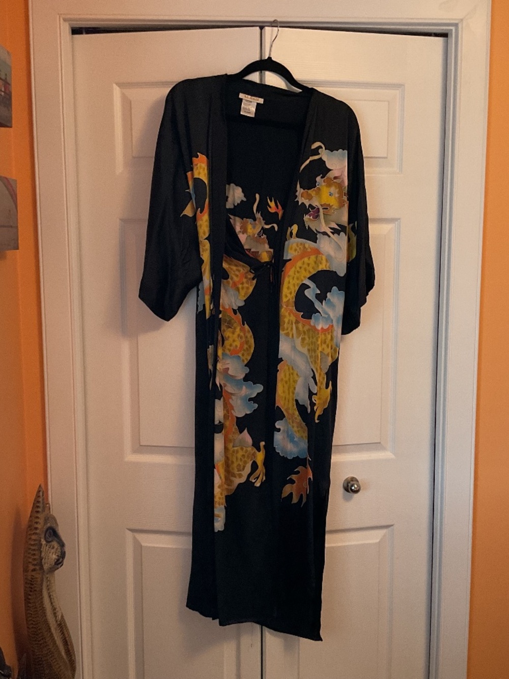 AlJolie silk bathrobe